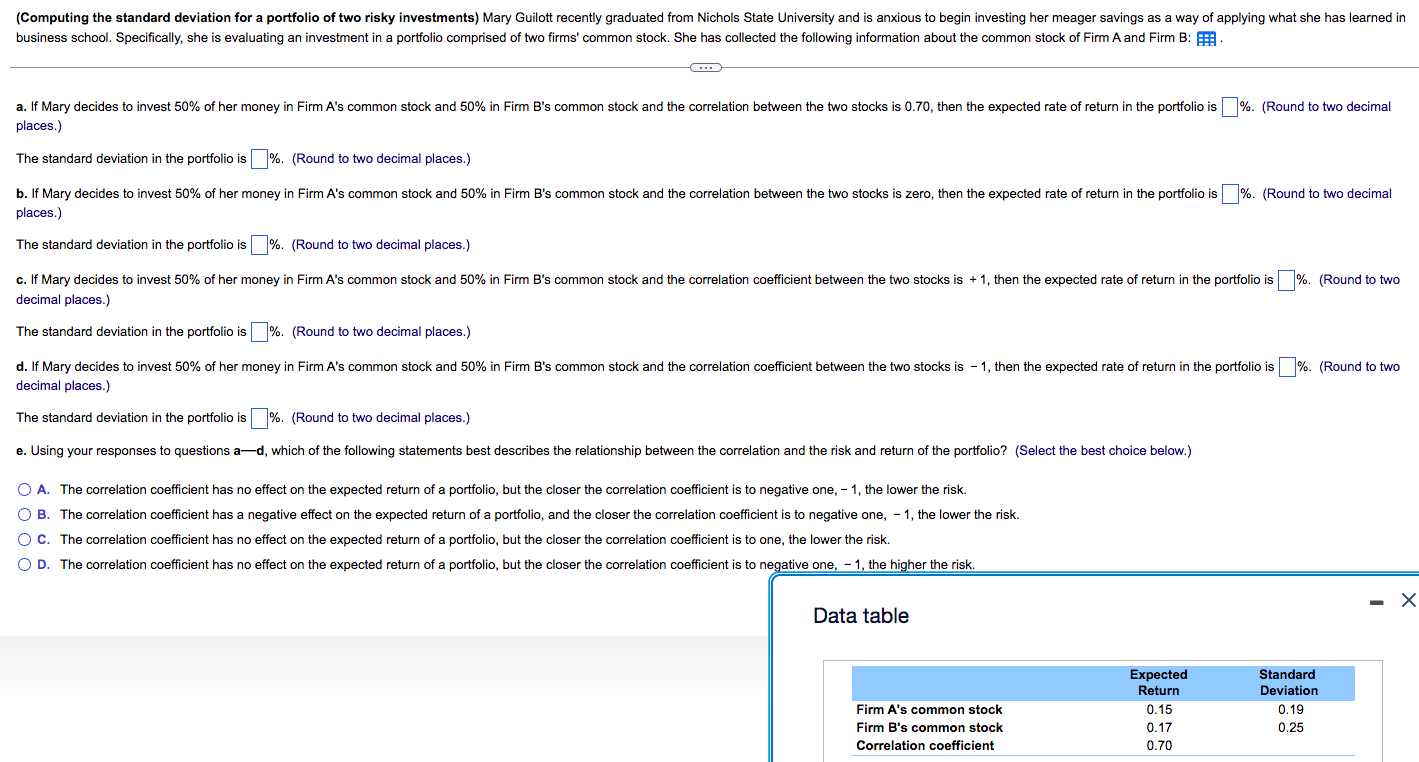 Please help me with the Standard Deviation. Q1.