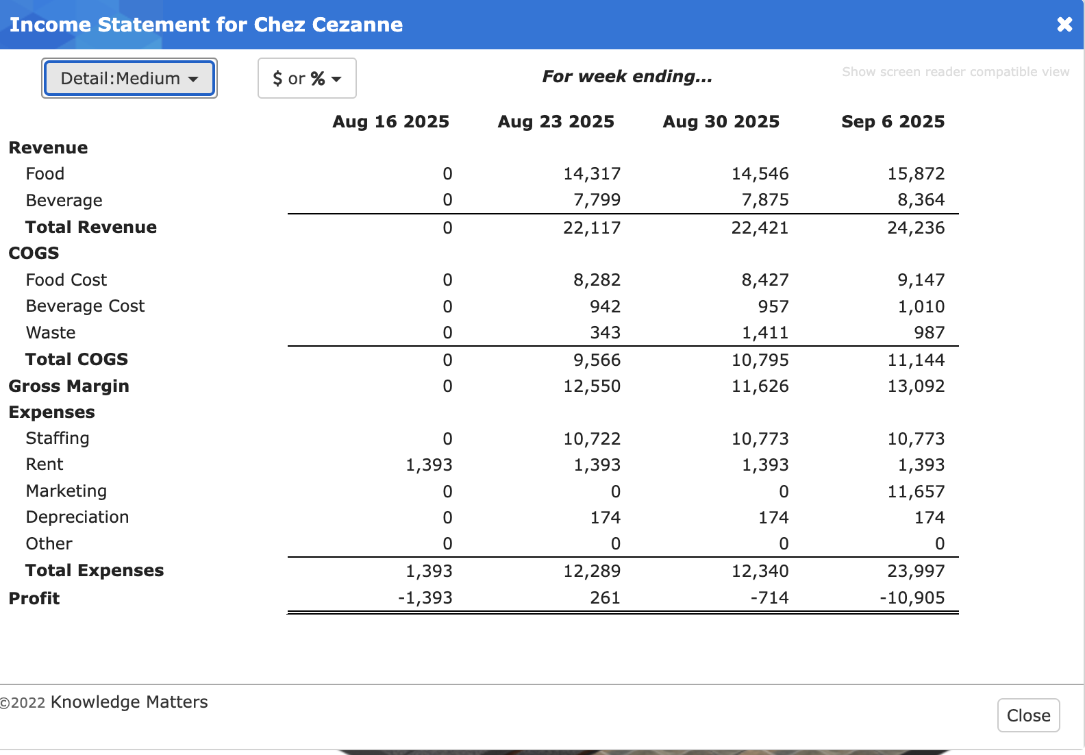 CASE STUDY: FINANCIAL STATEMENTS This scenario