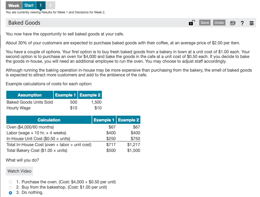 Week Start 2 You are currently viewing Results