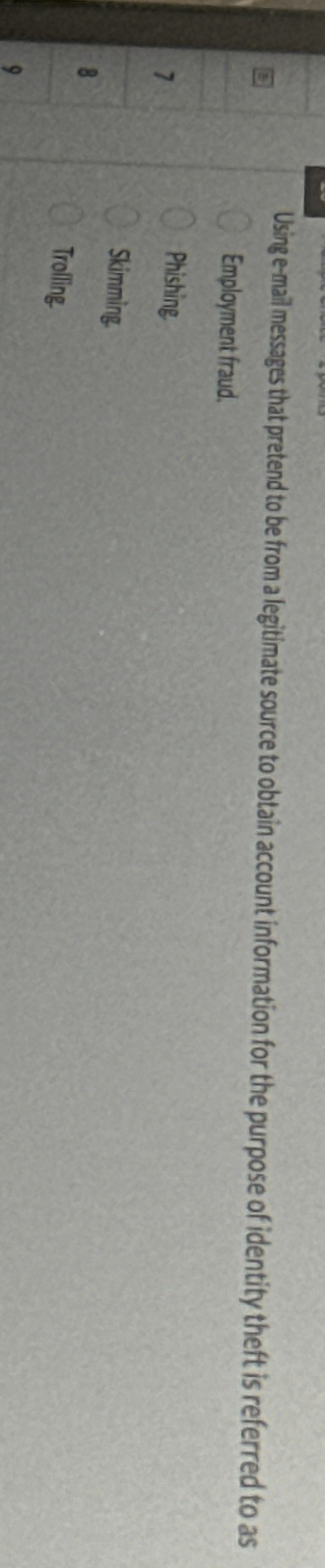 Usinge - mal messoges that pretend to be from a