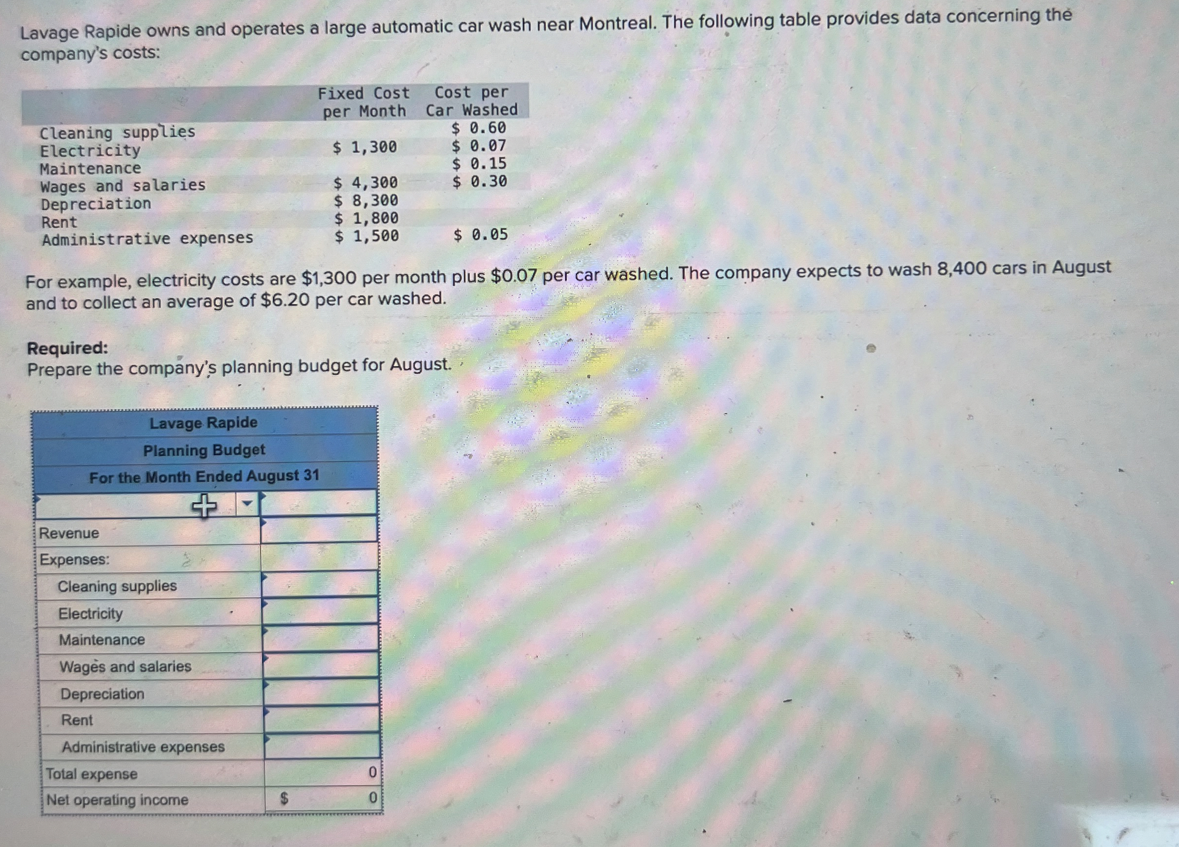 Lavage Rapide owns and operates a large automatic