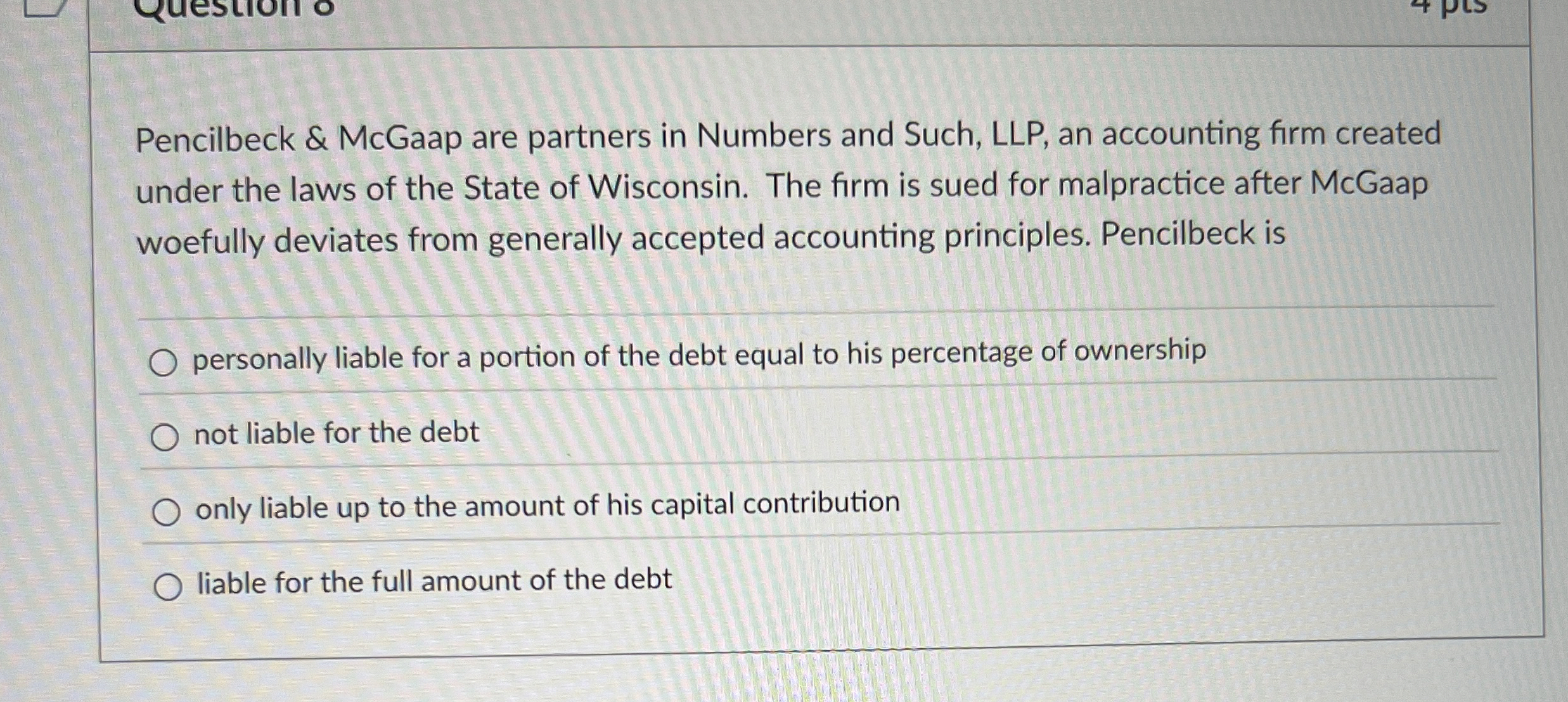 Pencilbeck & McGaap are partners in Numbers and