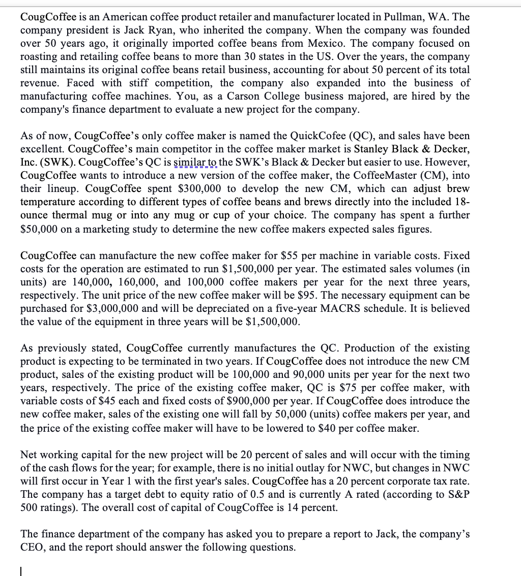 CougCoffcc is an American coffee product retailer