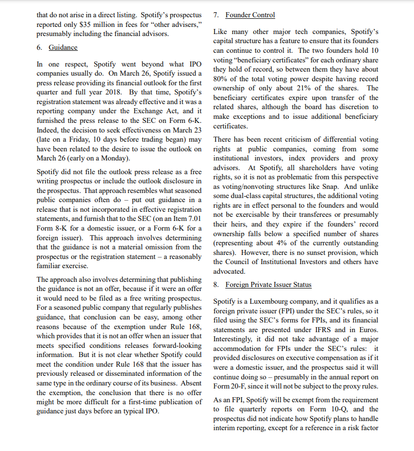 Questions for Spotify's Direct-Listing IPO