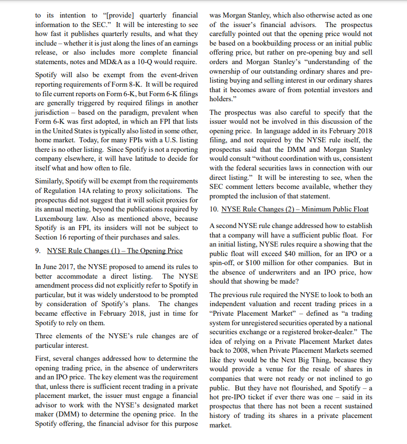 Questions for Spotify's Direct-Listing IPO