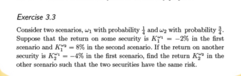 Please show all steps and all work Exercise 3.3