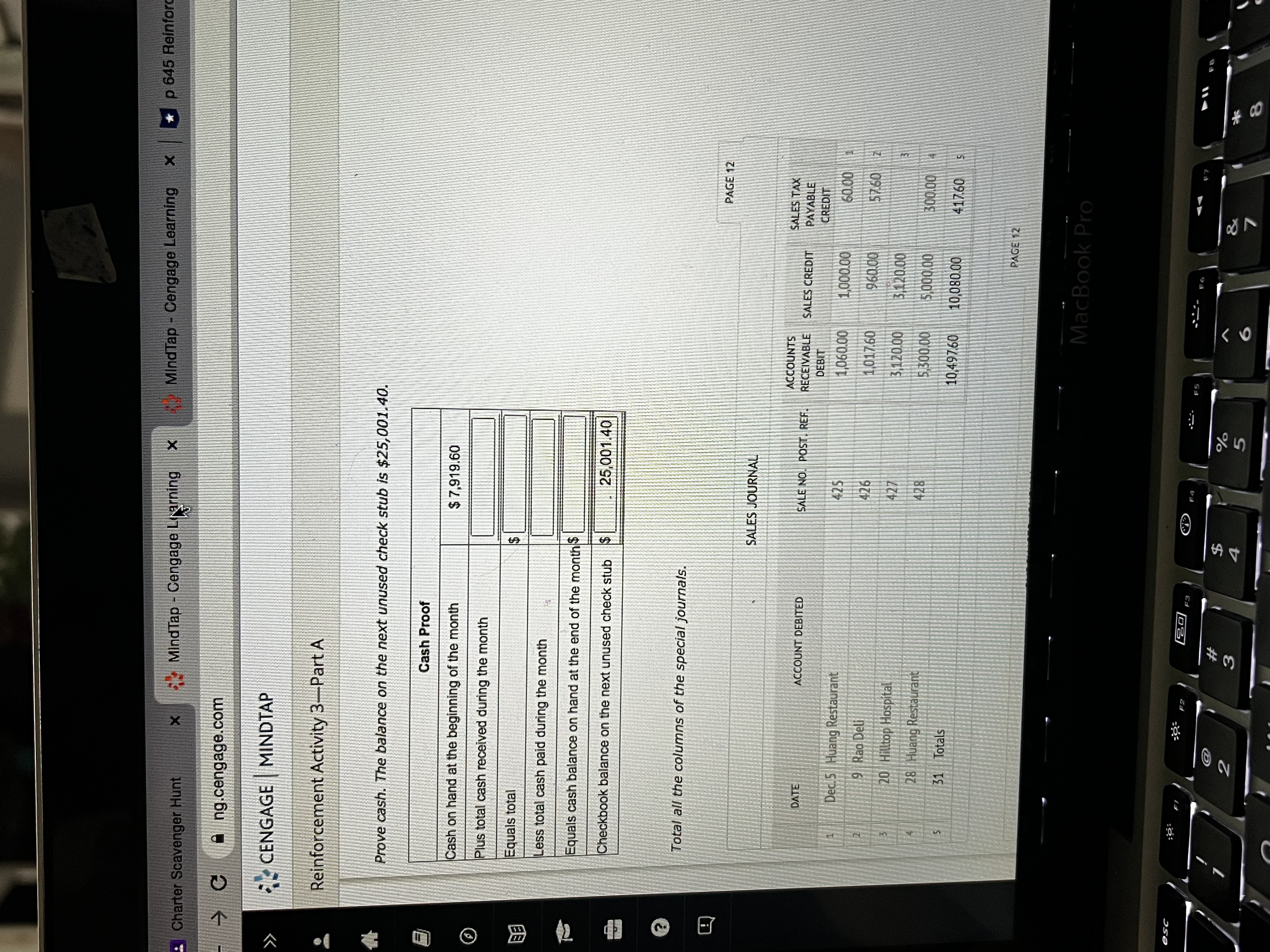 Charter Scavenger Hunt MindTap - Cengage Learning