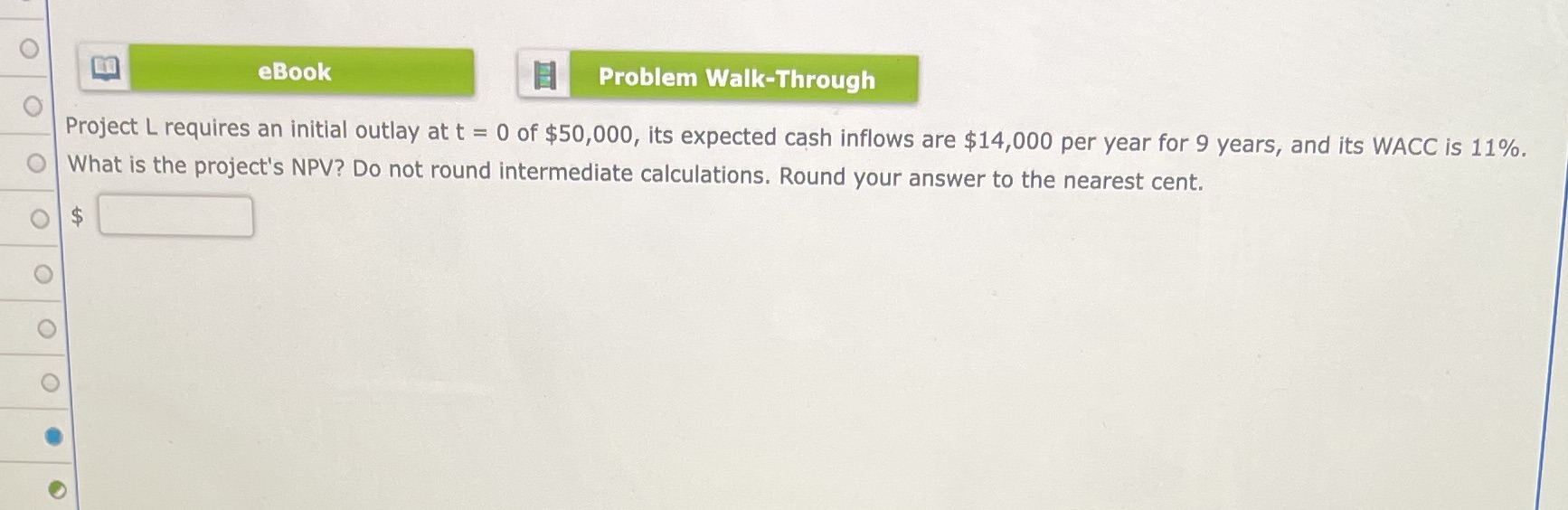 Q11 eBook O Problem Walk-Through O Project L