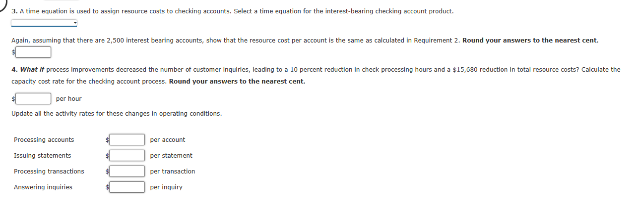 Simplifying the ABC System: TDABC Golding Bank
