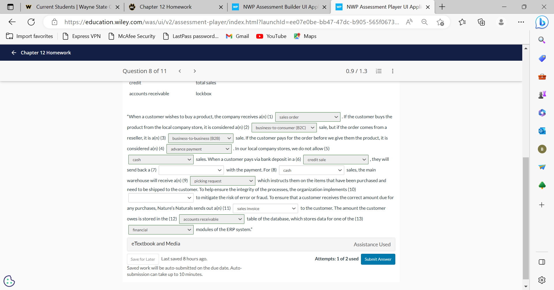 W Current Students | Wayne State C X Chapter 12