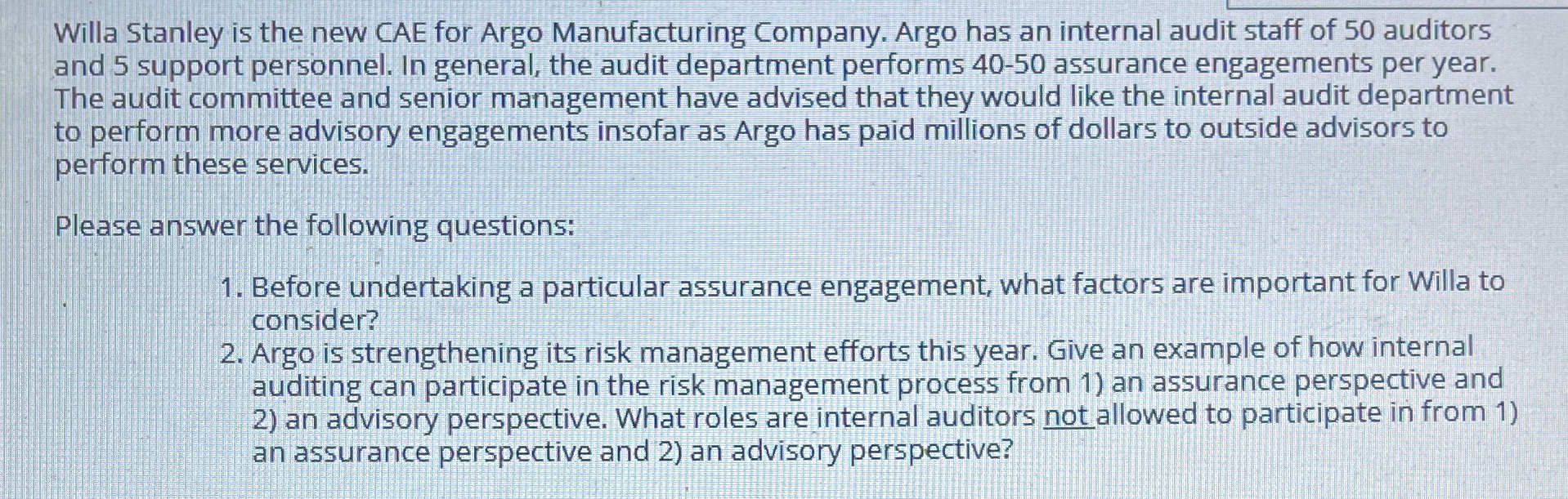 Willa Stanley is the new CAE for Argo