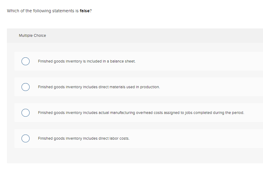Assume the following: Estimated fixed