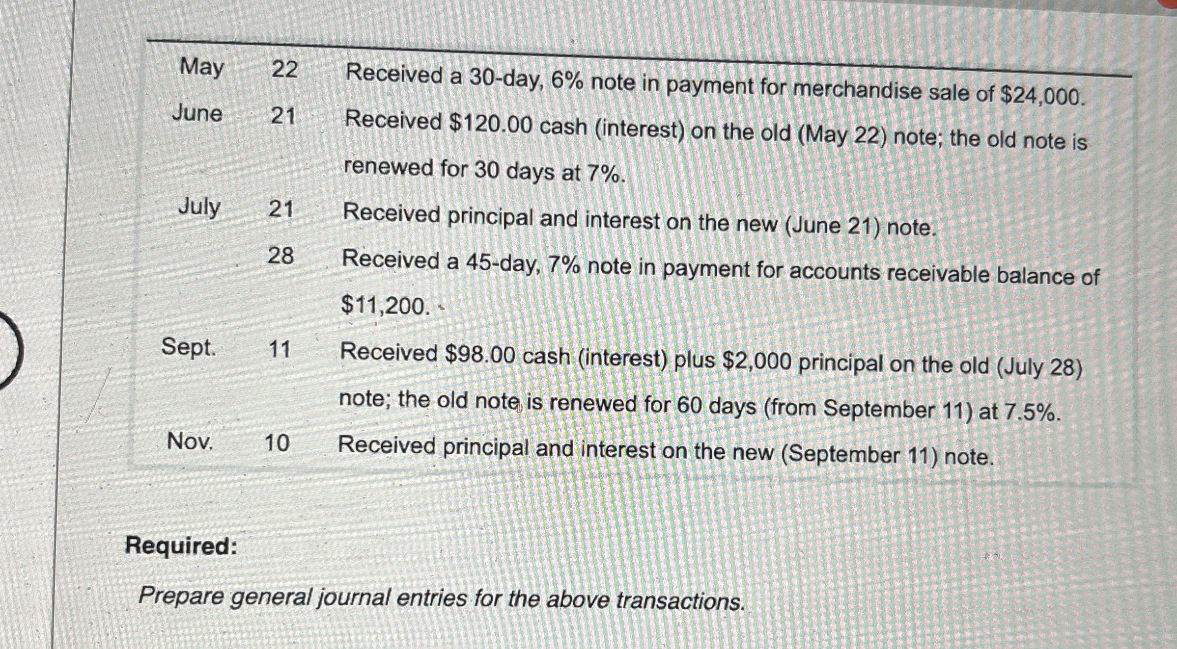 \ table [ [ \ table [ [ May ] , [ June ] ] , 2 2