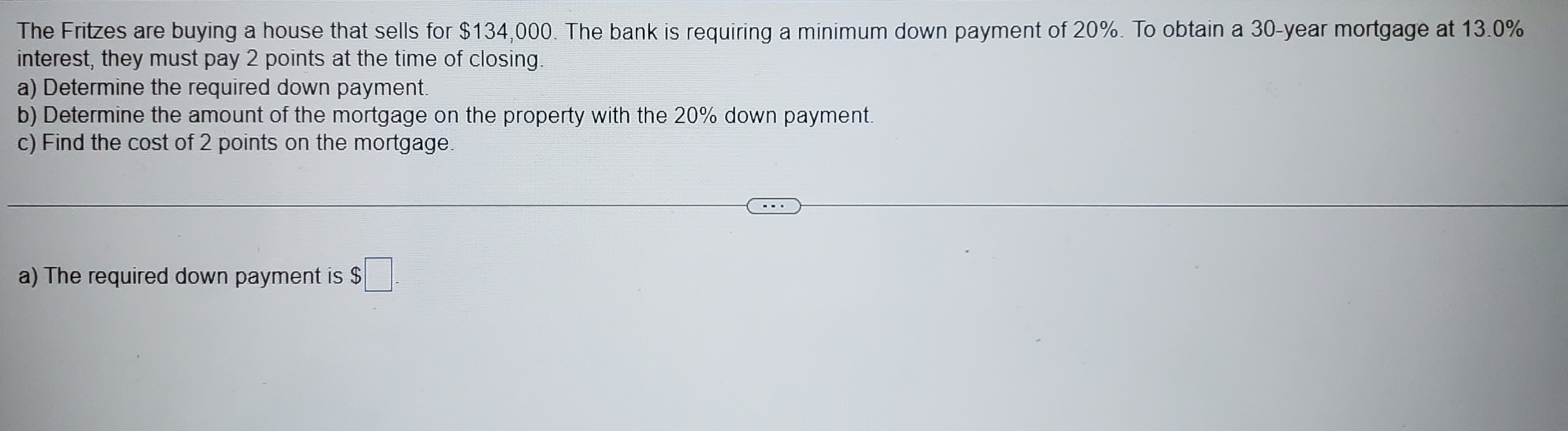 Answer to all the Question Including A,B,C