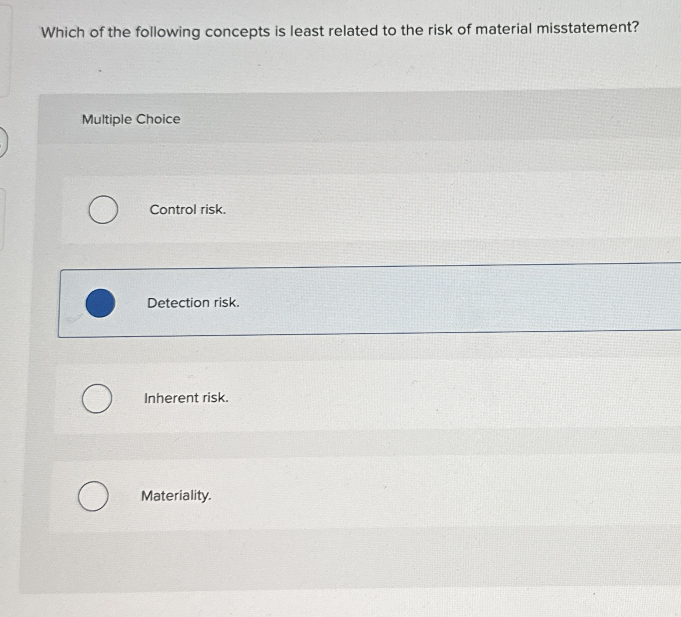 Which of the following concepts is least related