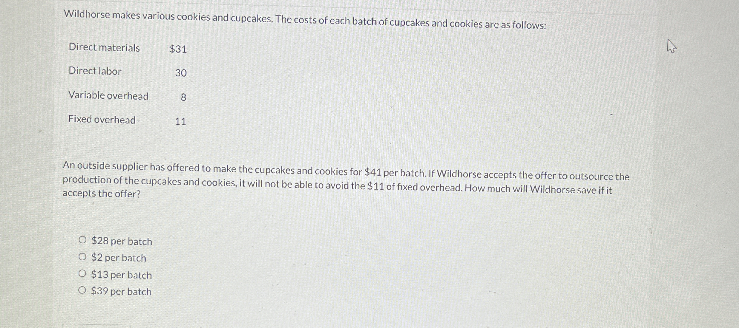Wildhorse makes various cookies and cupcakes. The