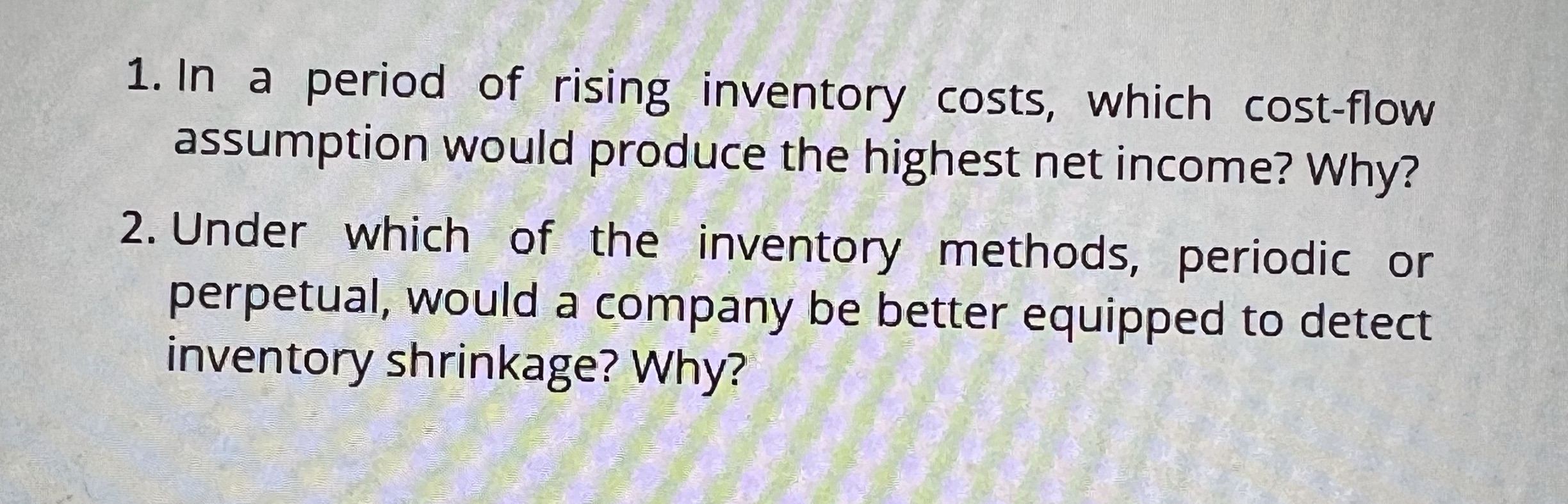 Please add references 1. In a period of rising