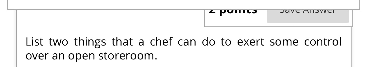 Jave AllSVVCI List two things that a chef can do