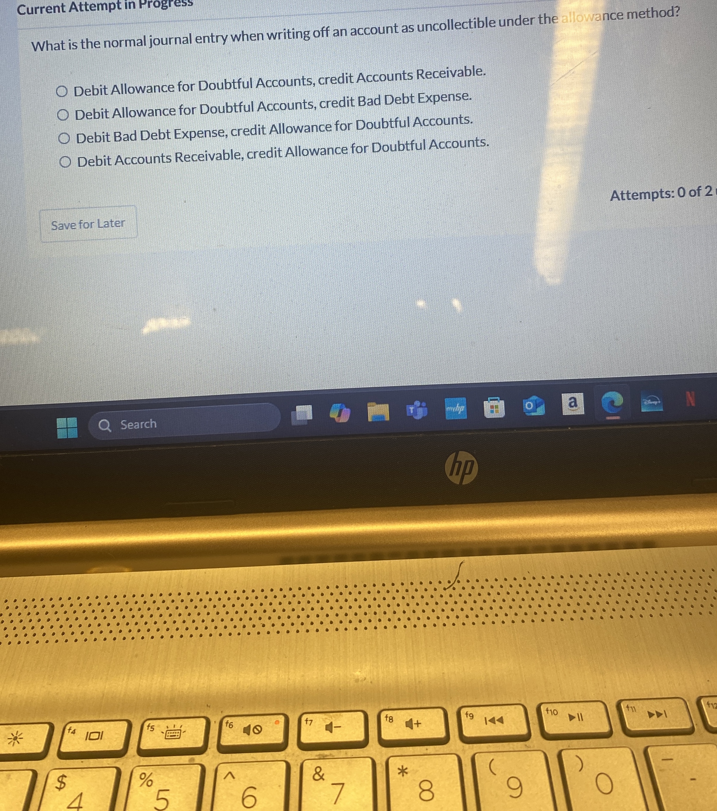 Current Attempt in Progress What is the normal