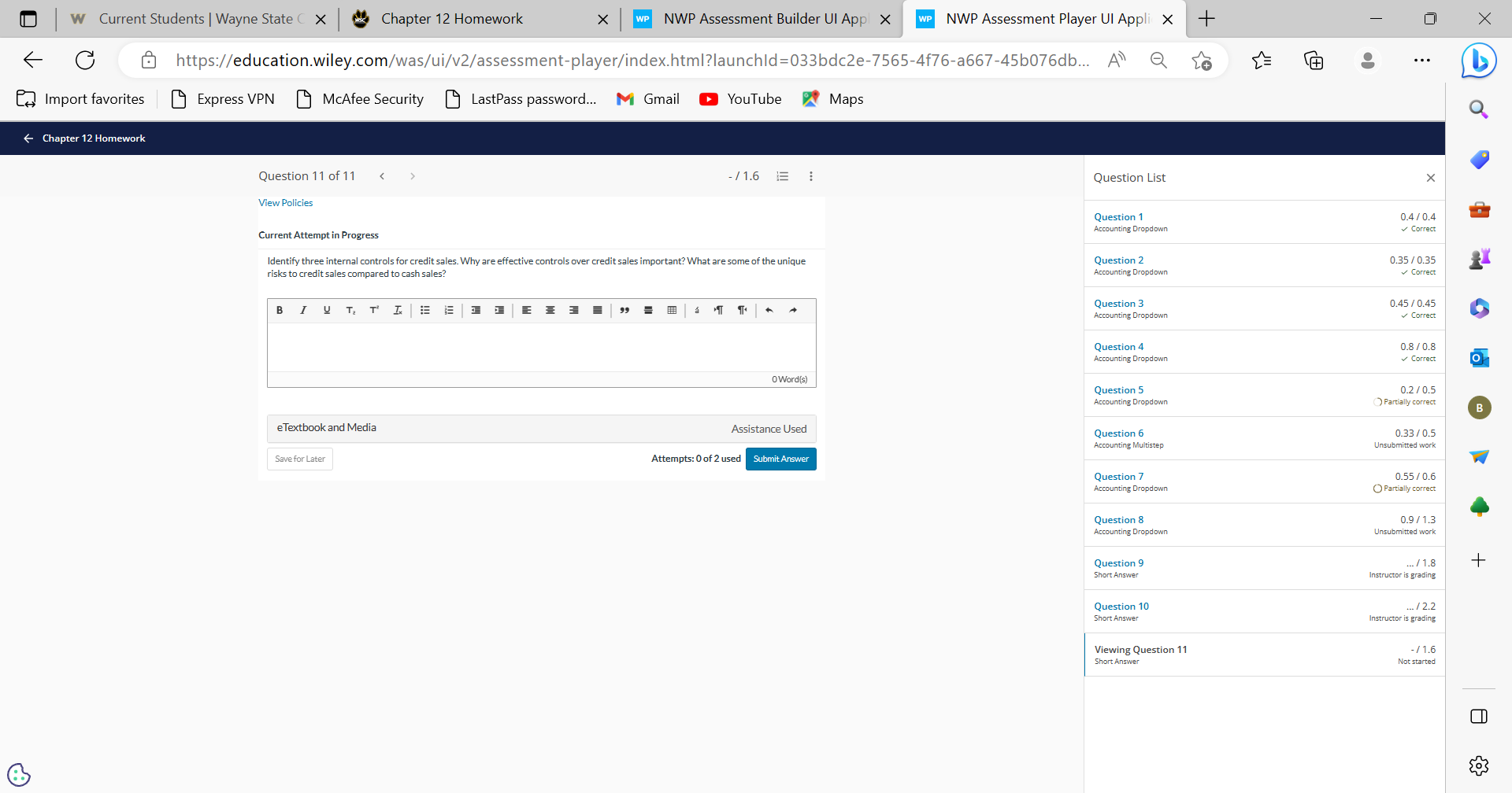 W Current Students | Wayne State C X Chapter 12