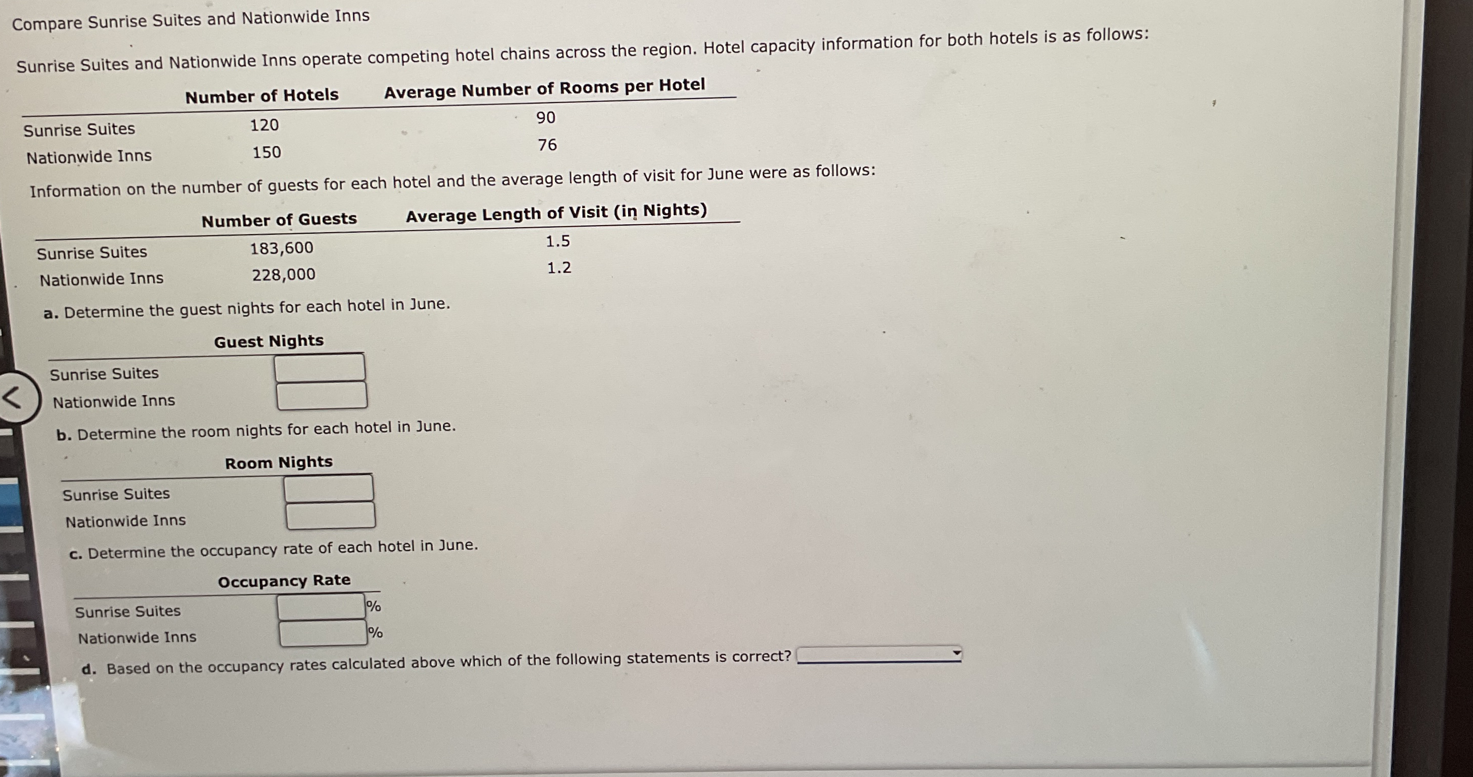 Compare Sunrise Suites and Nationwide Inns