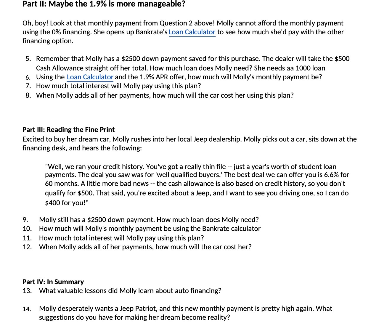 Part II: Maybe the 1.9% is more manageable? Oh,