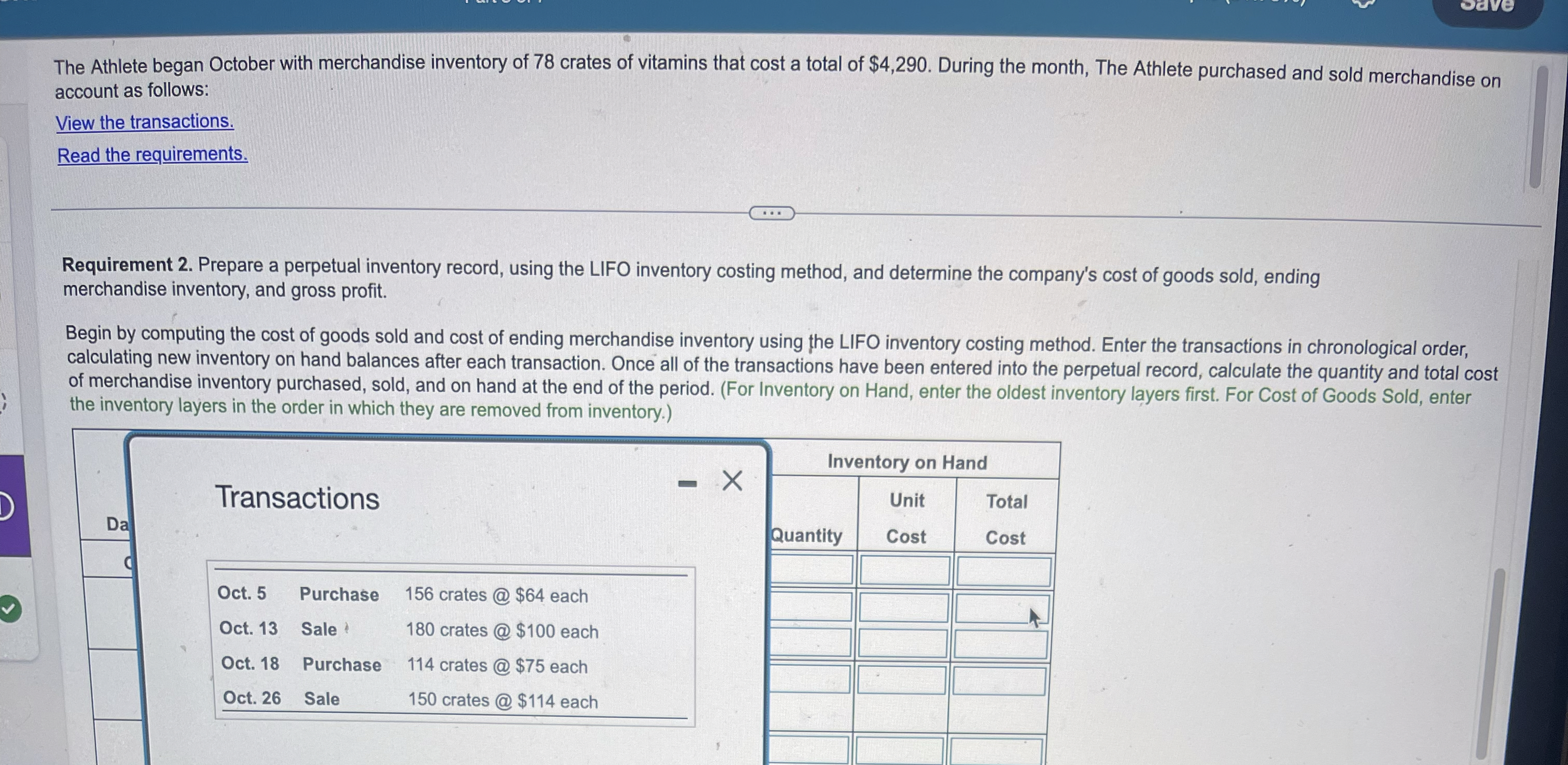 The Athlete began October with merchandise