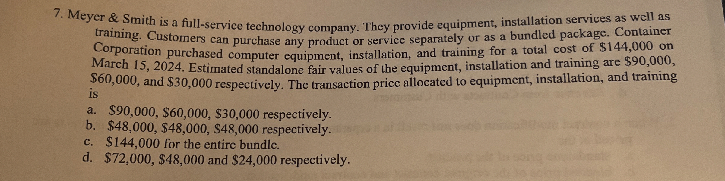 Meyer & Smith is a full - service technology