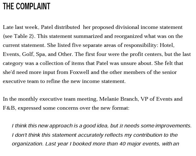 Please read attached case study. Assignment