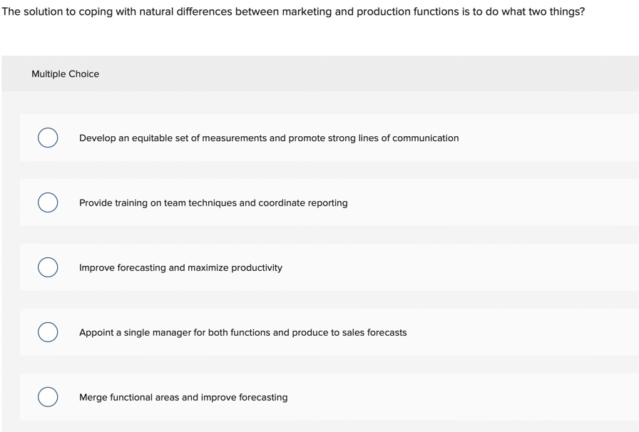 The solution to coping with natural differences