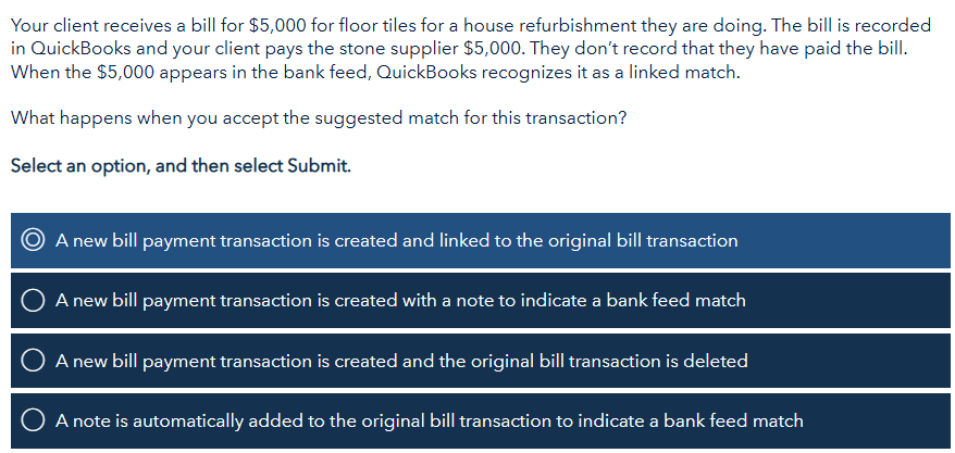 Your client receives a bill for \ ( \ $ 5 , 0 0 0