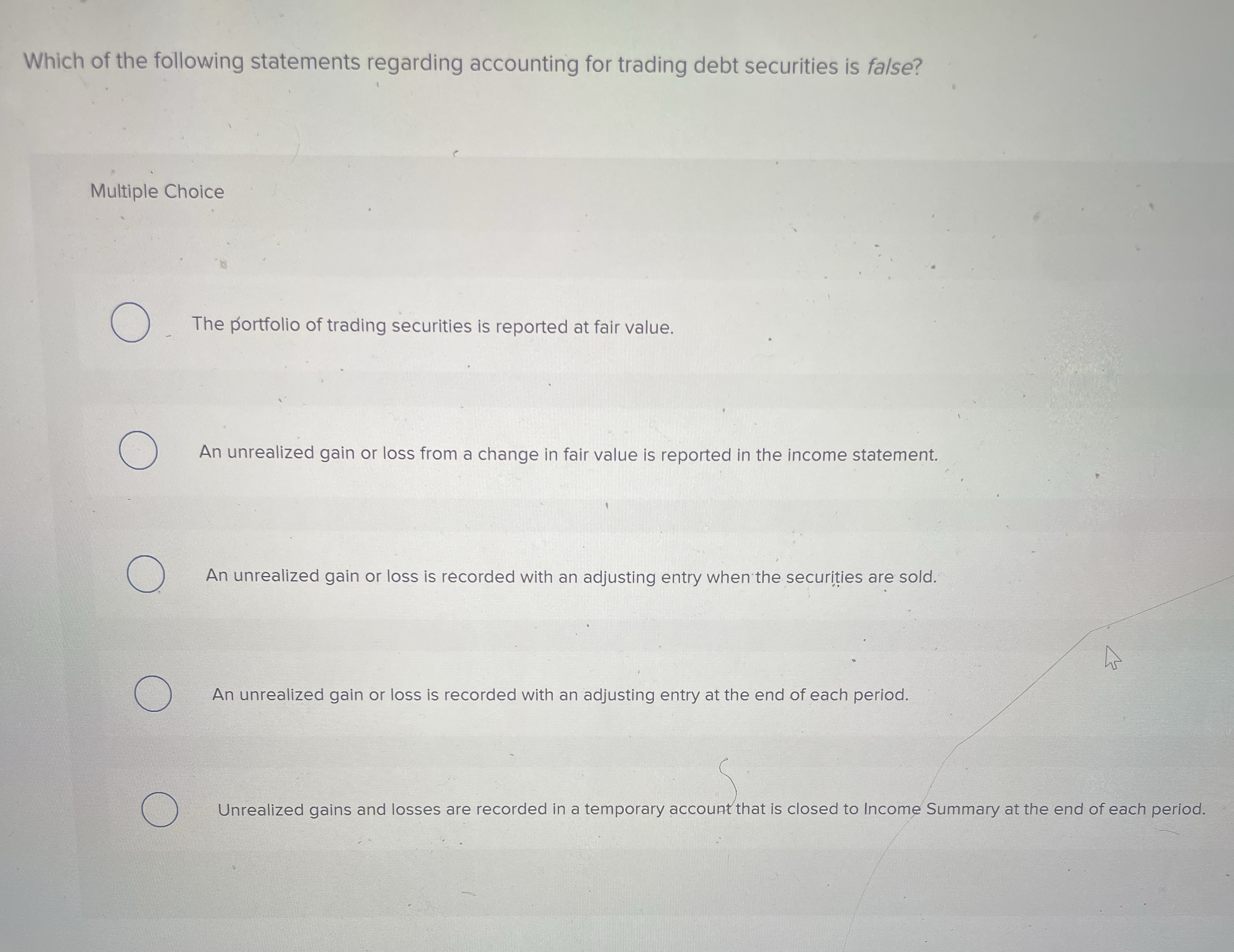 Which of the following statements regarding