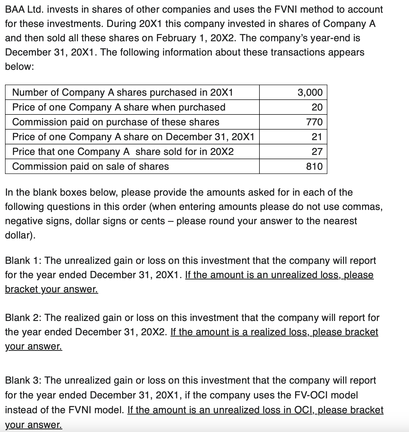 BAA Ltd . invests in shares of other companies