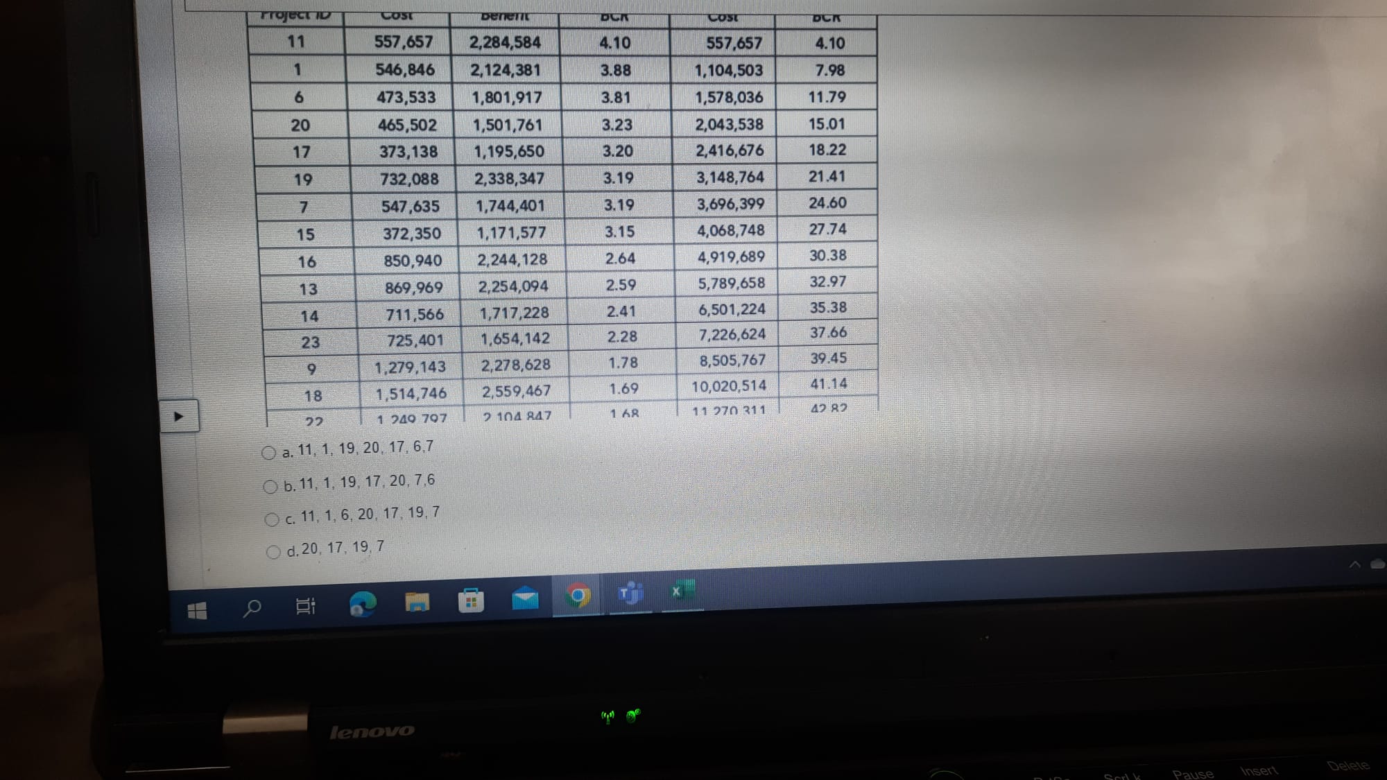 Question Completion Status: > Moving to another