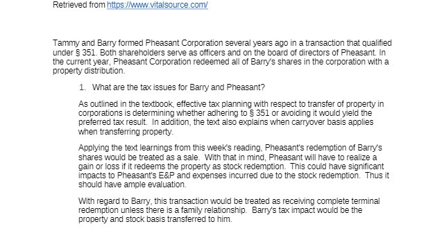 Retrieved from https://www.vitalsource.com/ Tammy