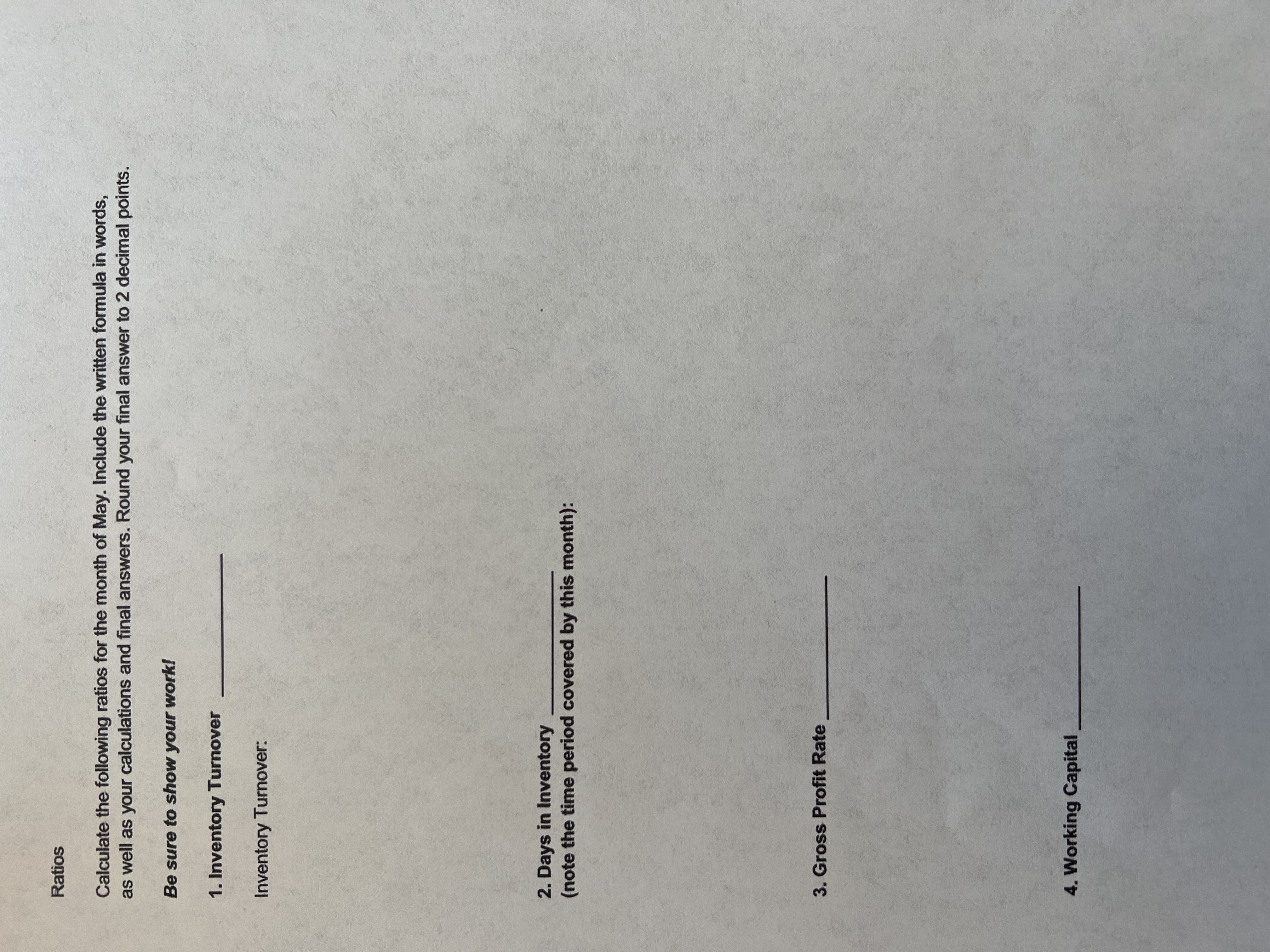 ACC 1021 Mini Practice Set Project transactions