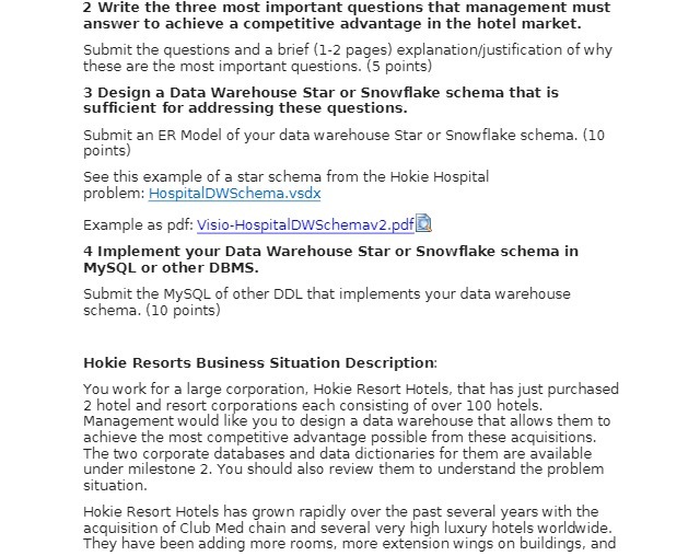 2 Write the three most important questions that