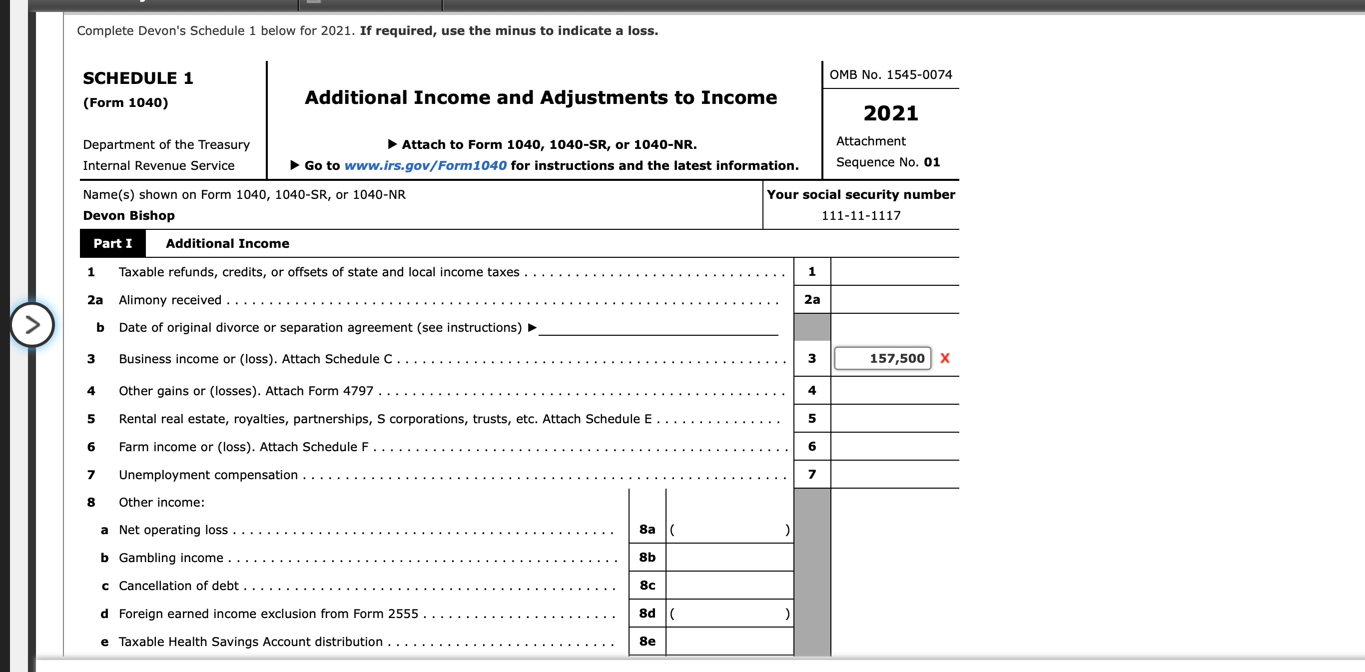 Instructions Form 1040 Schedule 1 Schedule 2