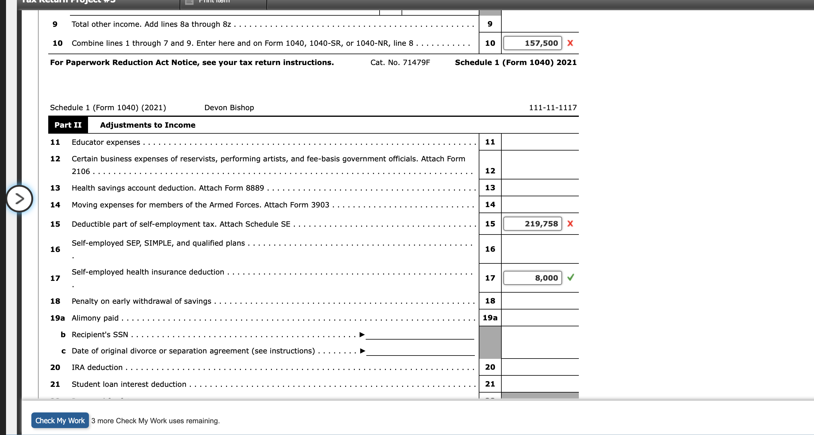 Instructions Form 1040 Schedule 1 Schedule 2