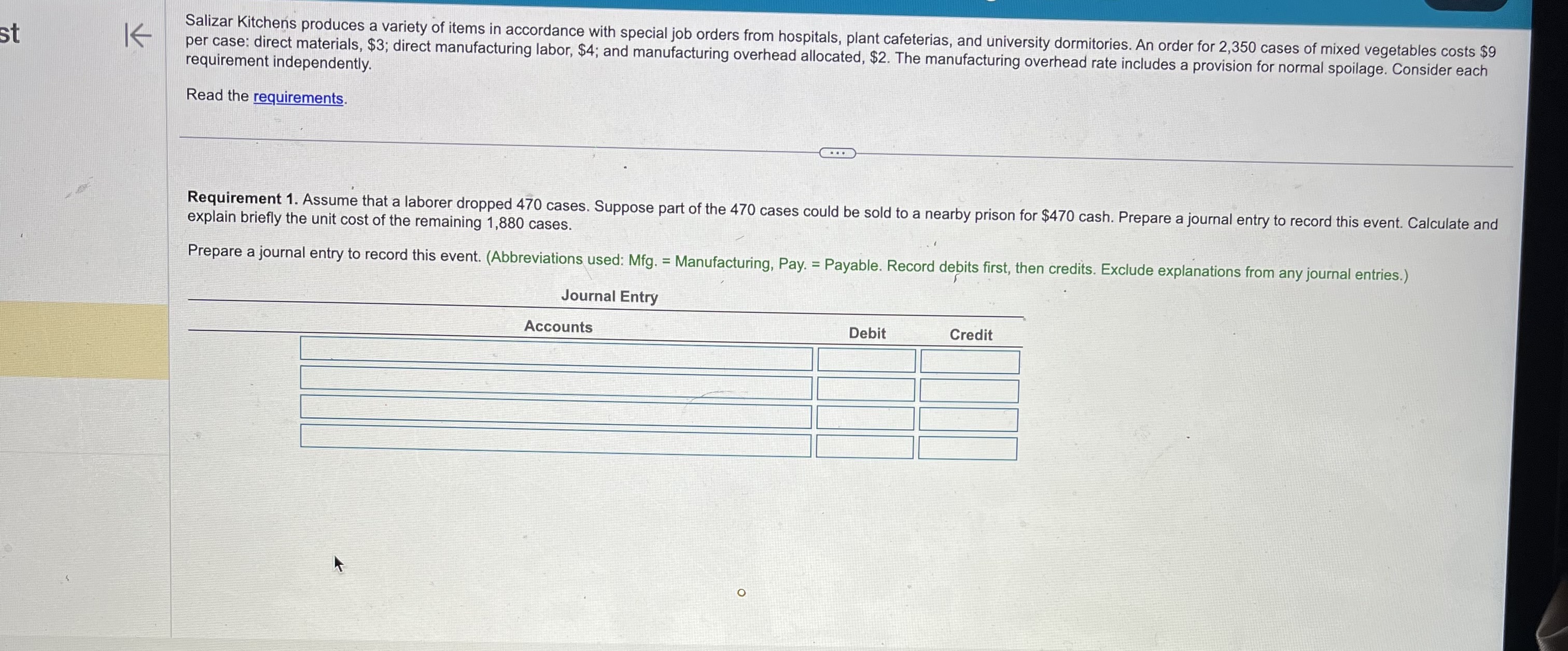 K Salizar Kitchens produces a variety of items in