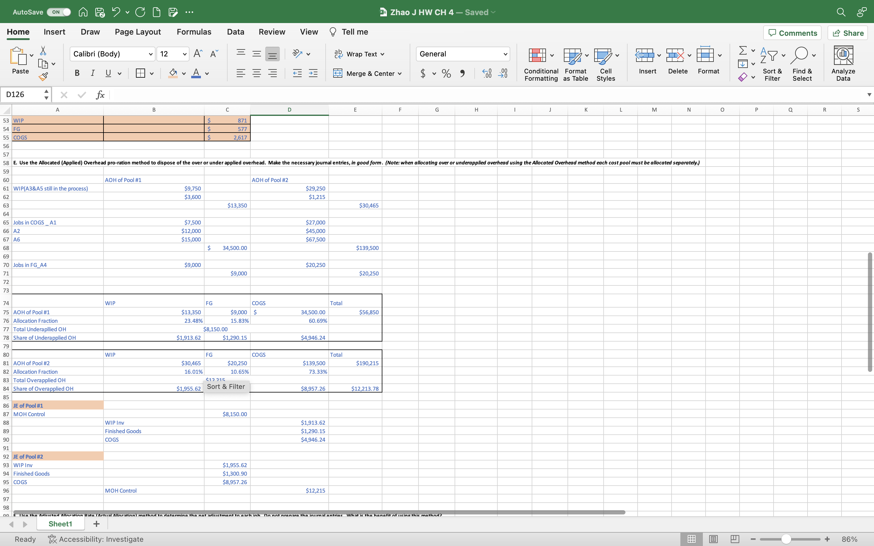Dimanche Company had the following estimates