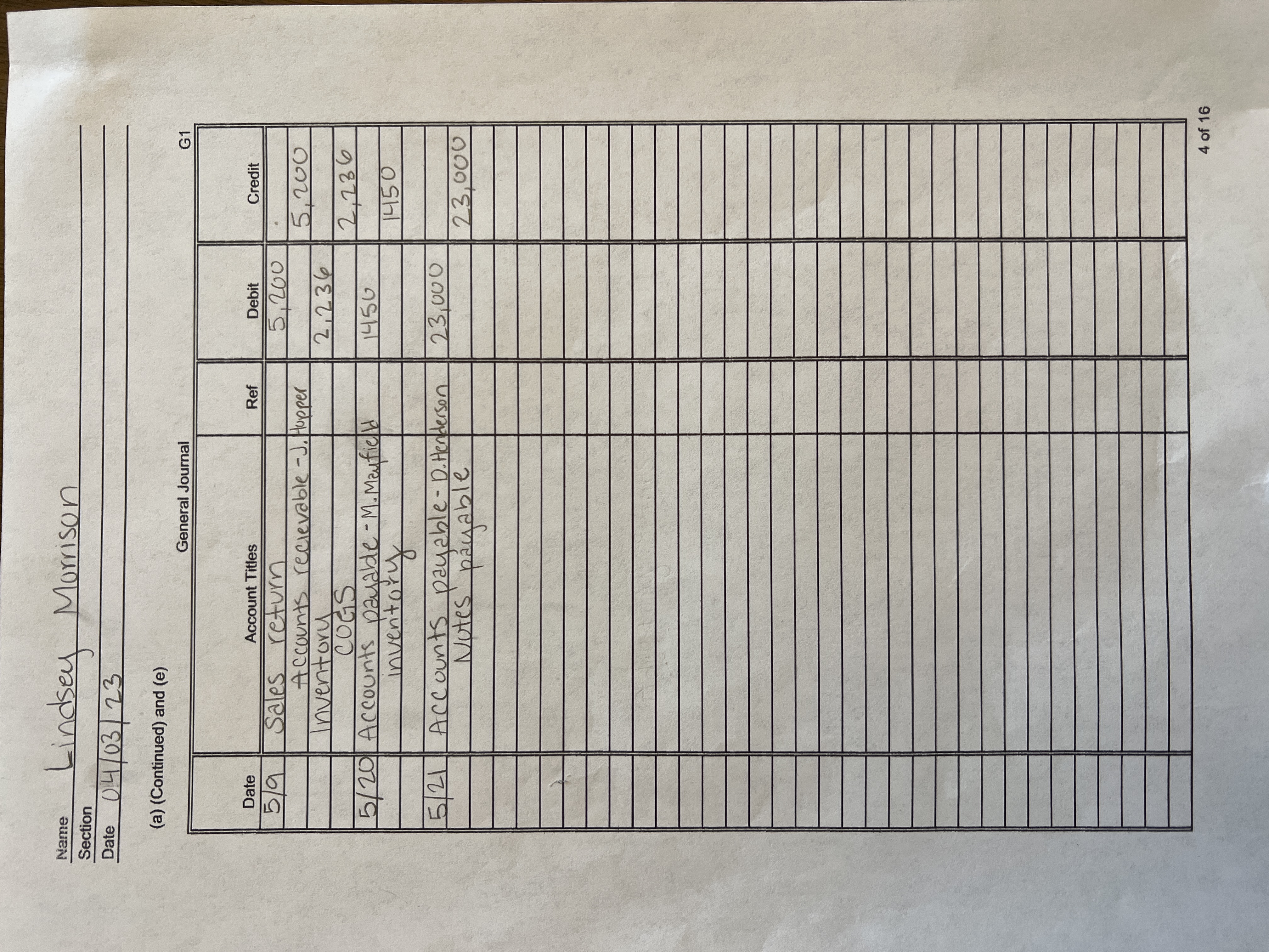 ACC 1021 MP Set Project Spring 2023 100 points 1.