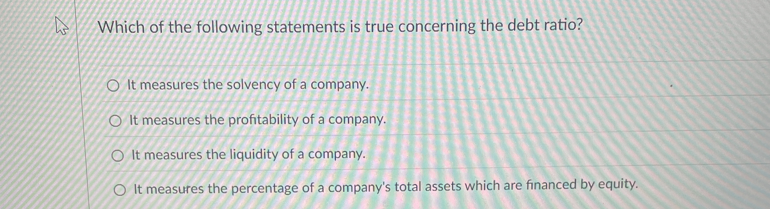 Which of the following statements is true