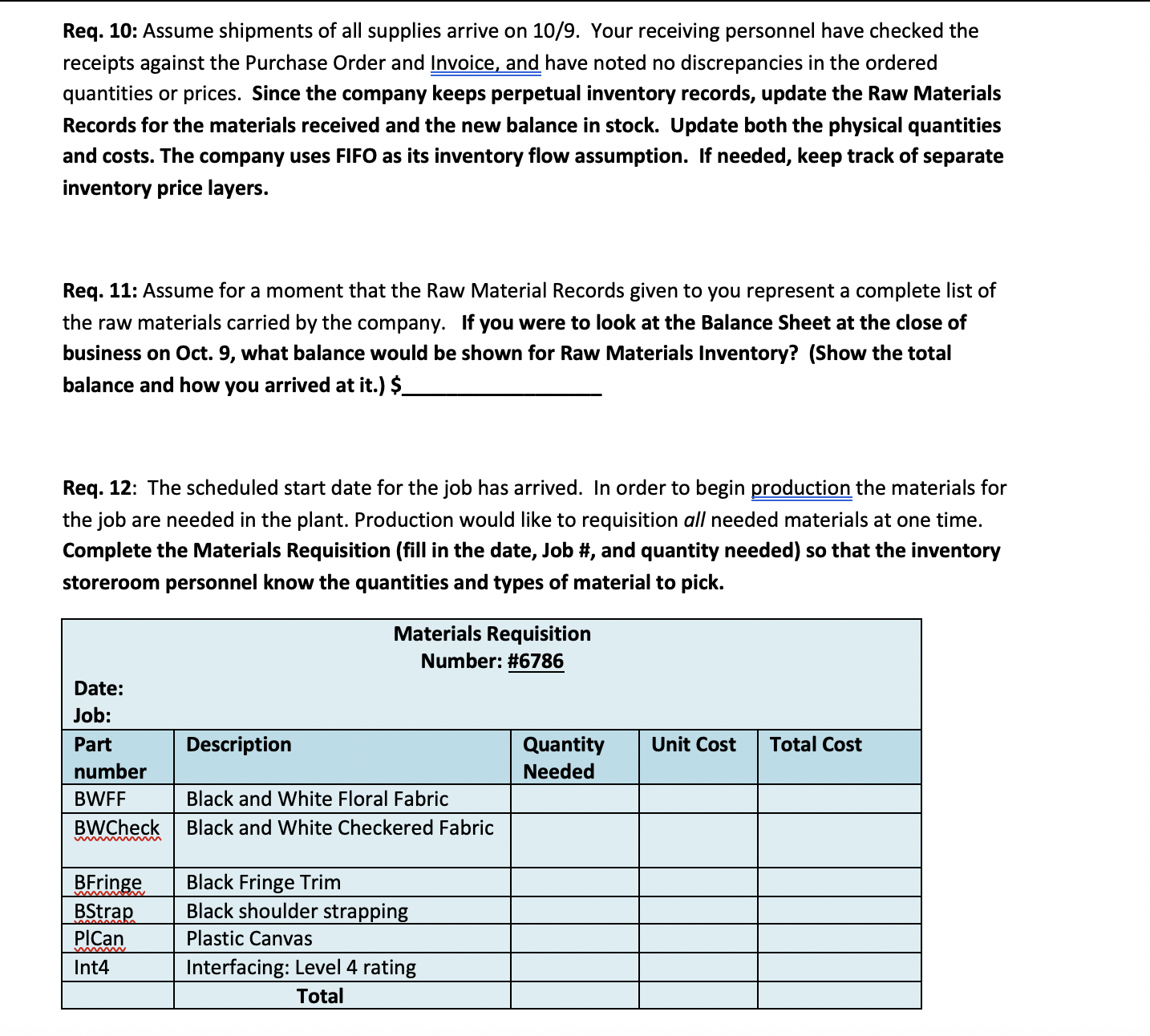 Hello, please help as much as you can and show