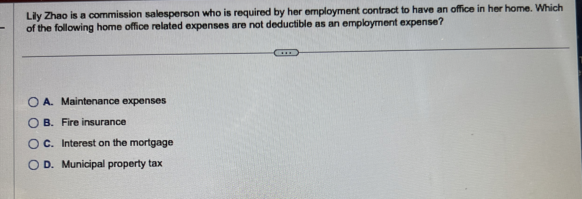 Lily Zhao is a commission salesperson who is