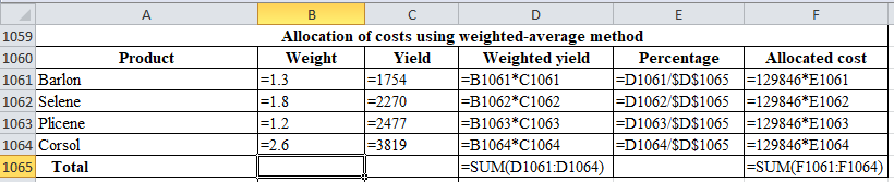 Cost Accounting/Managerial Accounting Homework