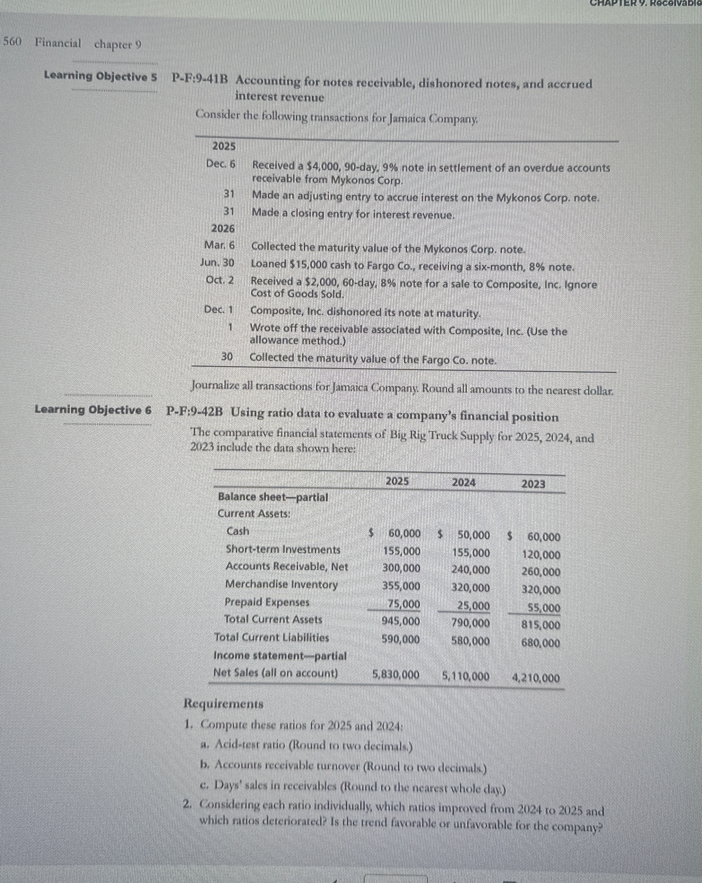 Can you solve 9 - 4 1 b and 9 - 4 2 b ?
