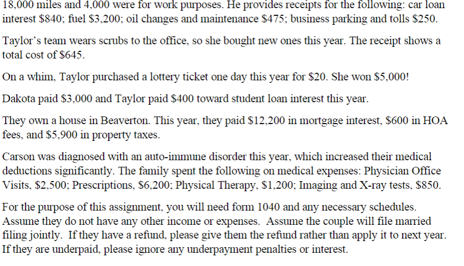 To complete this assignment. read the information