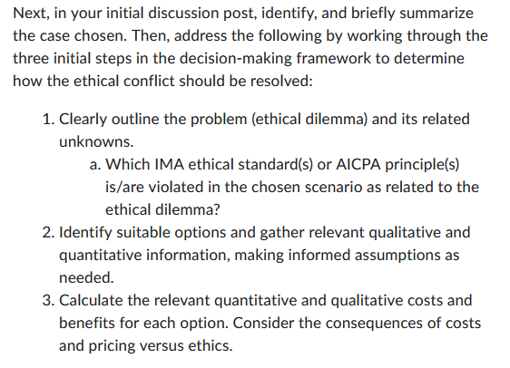 Abstract This case is based on a real situation