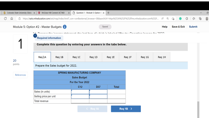 Spring Manufacturing Company makes two components